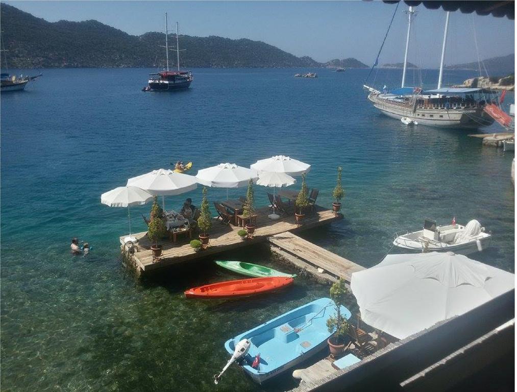 Sahil Pension Kaleucagız Esterno foto