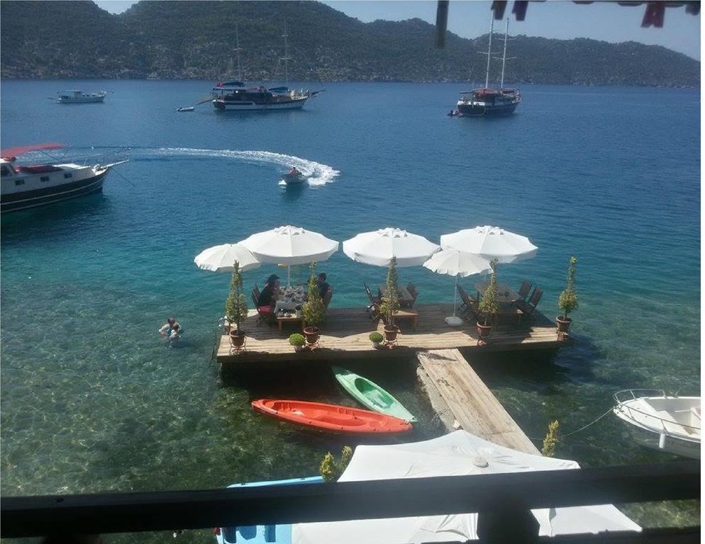 Sahil Pension Kaleucagız Esterno foto