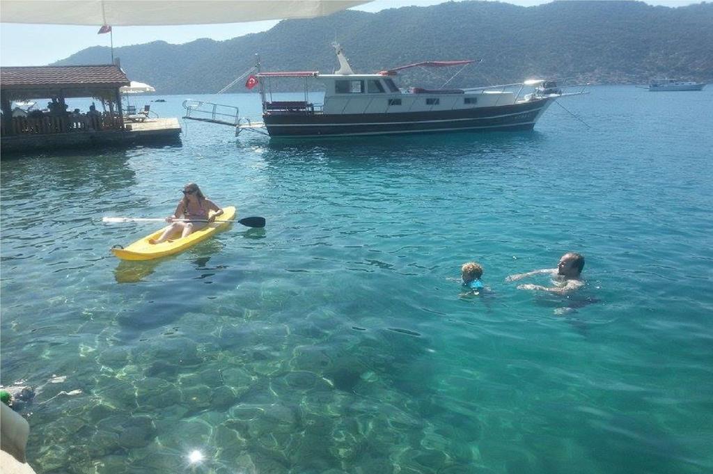 Sahil Pension Kaleucagız Esterno foto