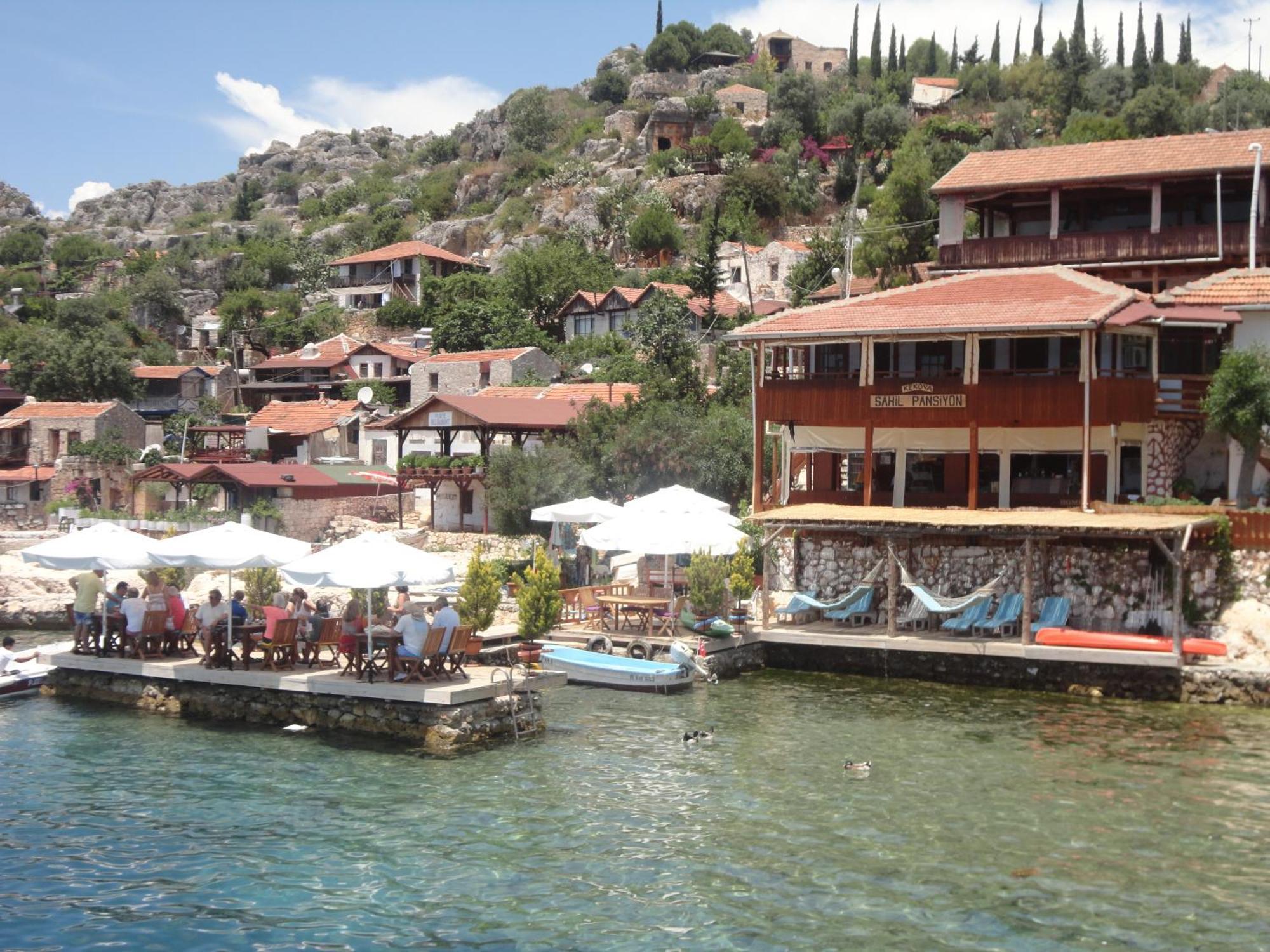 Sahil Pension Kaleucagız Esterno foto