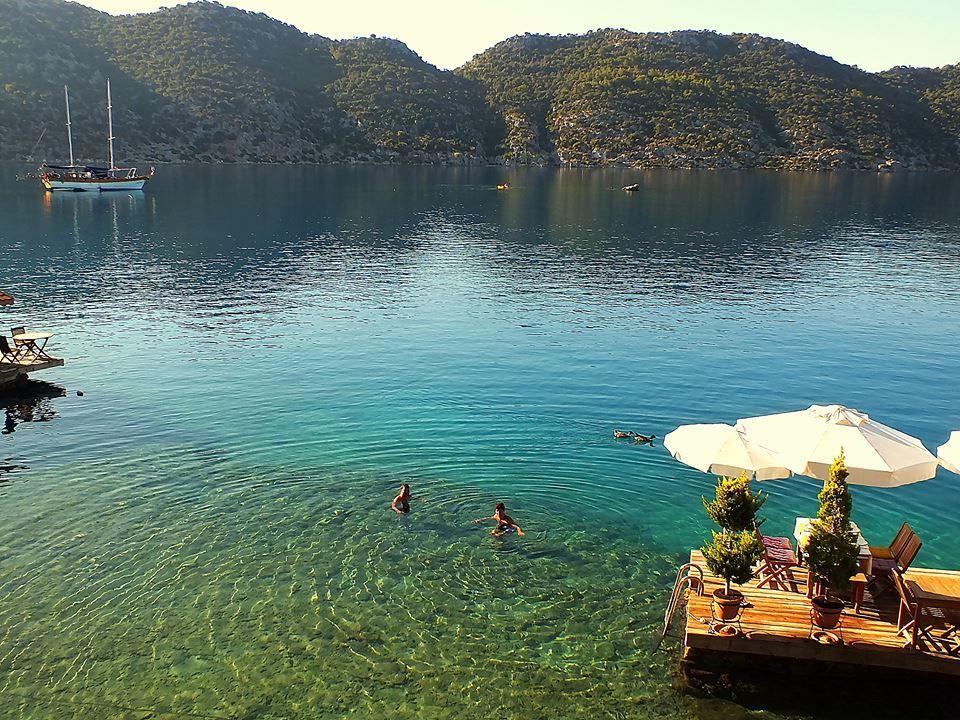 Sahil Pension Kaleucagız Esterno foto