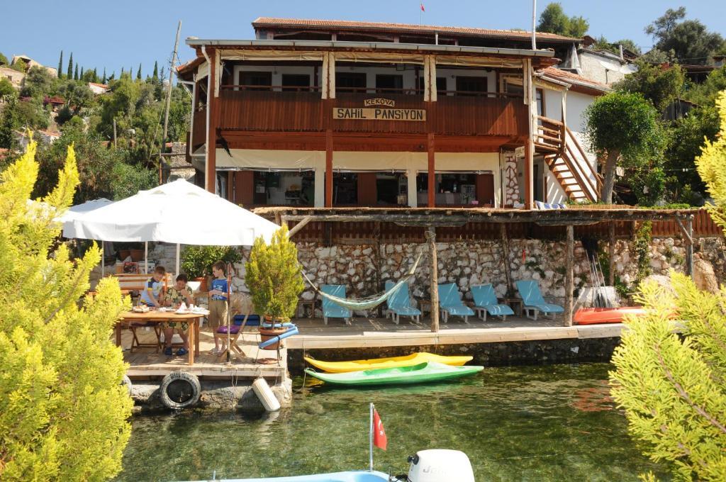 Sahil Pension Kaleucagız Esterno foto
