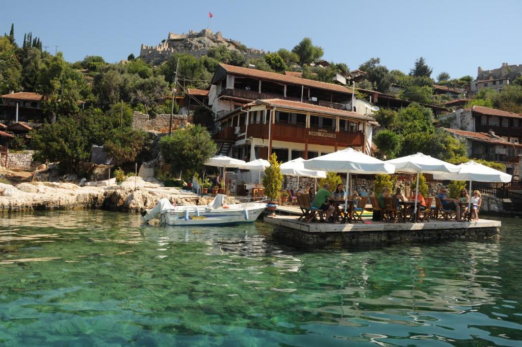 Sahil Pension Kaleucagız Esterno foto