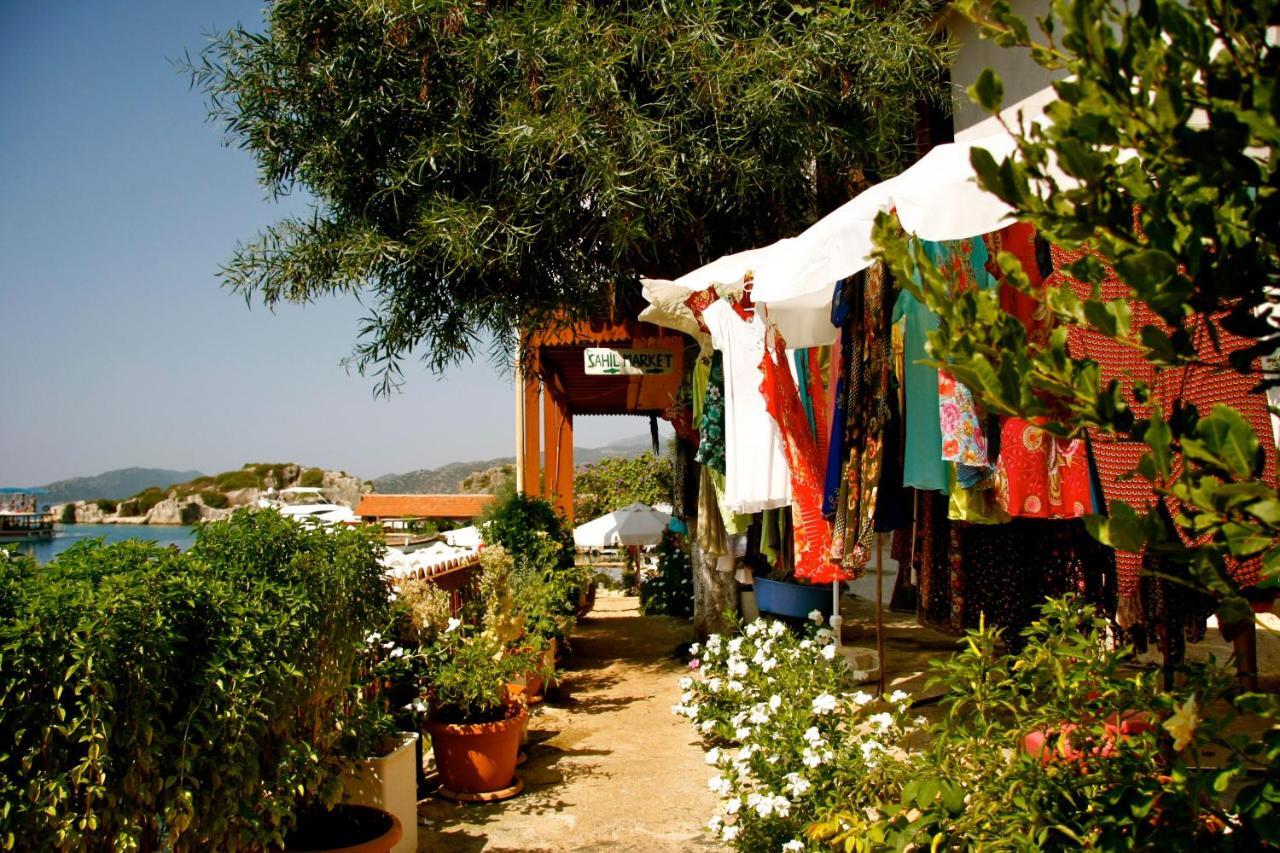 Sahil Pension Kaleucagız Esterno foto